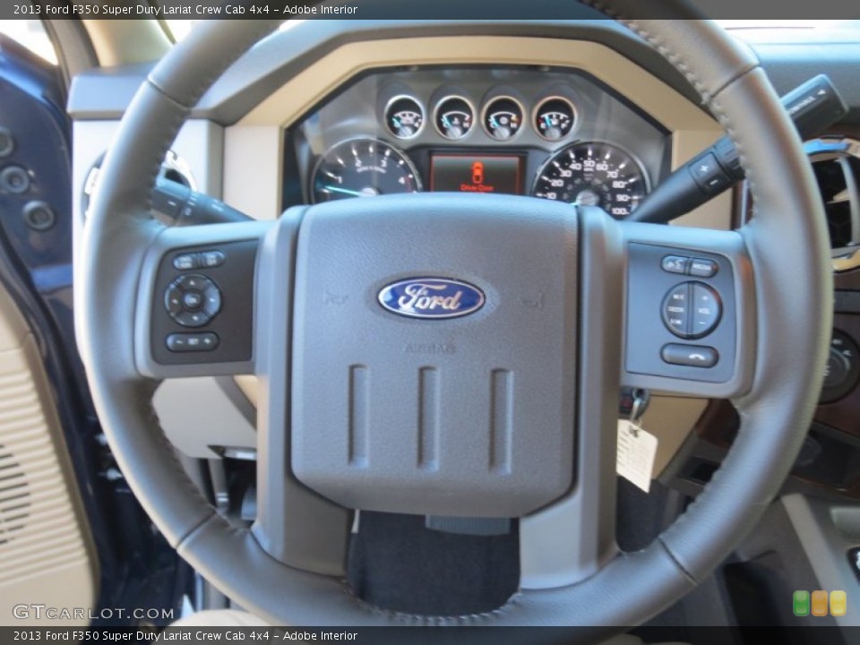Adobe Interior Steering Wheel for the 2013 Ford F350 Super Duty Lariat Crew Cab 4x4 #74924160
