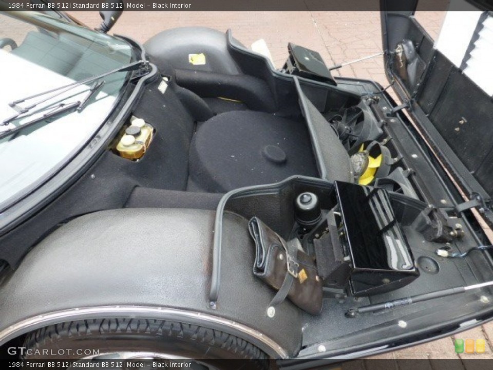 Black Interior Trunk for the 1984 Ferrari BB 512i  #74925874