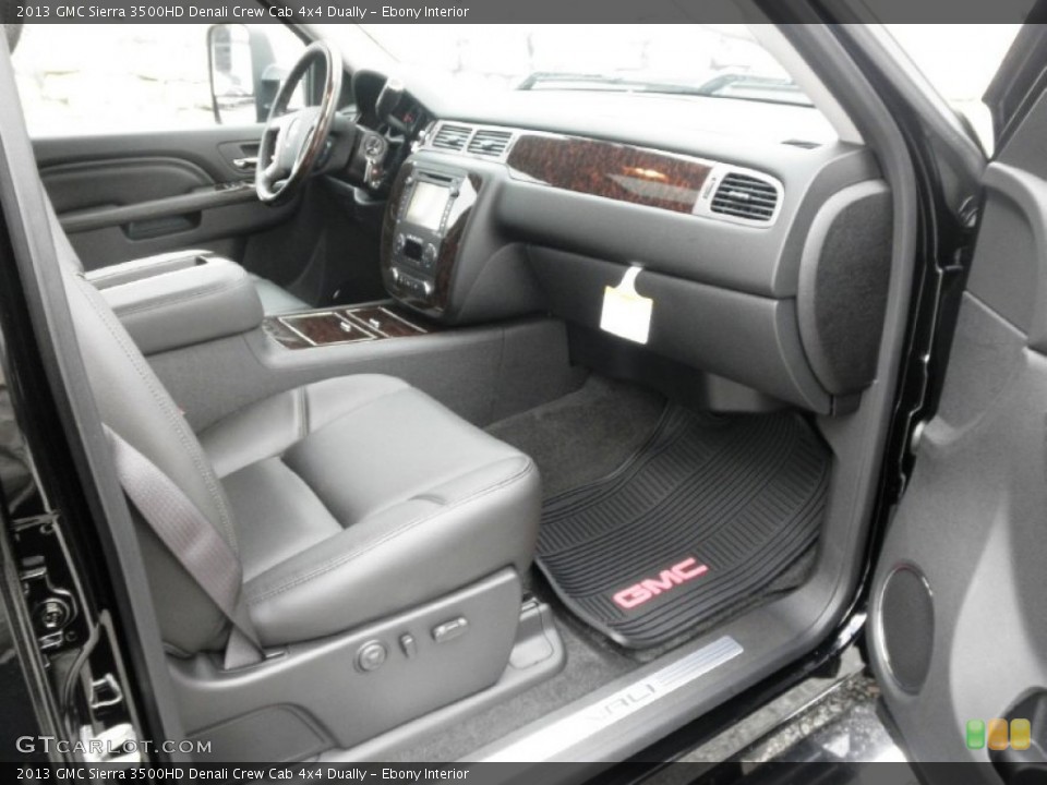 Ebony Interior Dashboard for the 2013 GMC Sierra 3500HD Denali Crew Cab 4x4 Dually #74926189