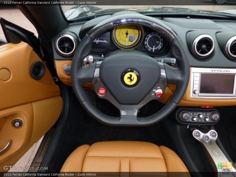 Cuoio Interior Steering Wheel for the 2010 Ferrari California  #74926747