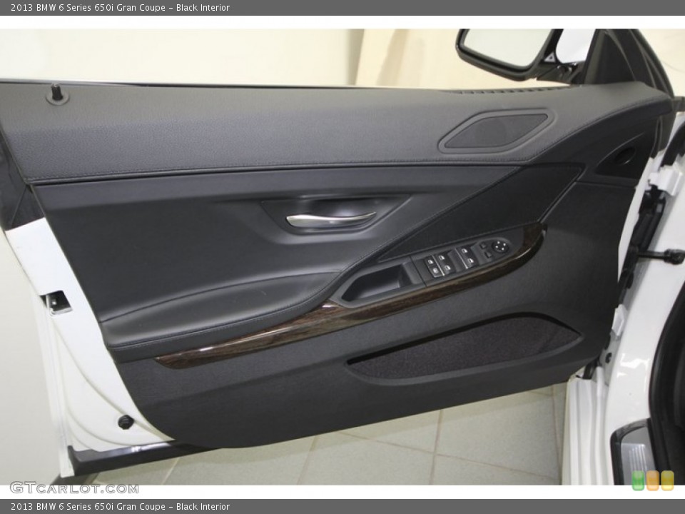 Black Interior Door Panel for the 2013 BMW 6 Series 650i Gran Coupe #74927234