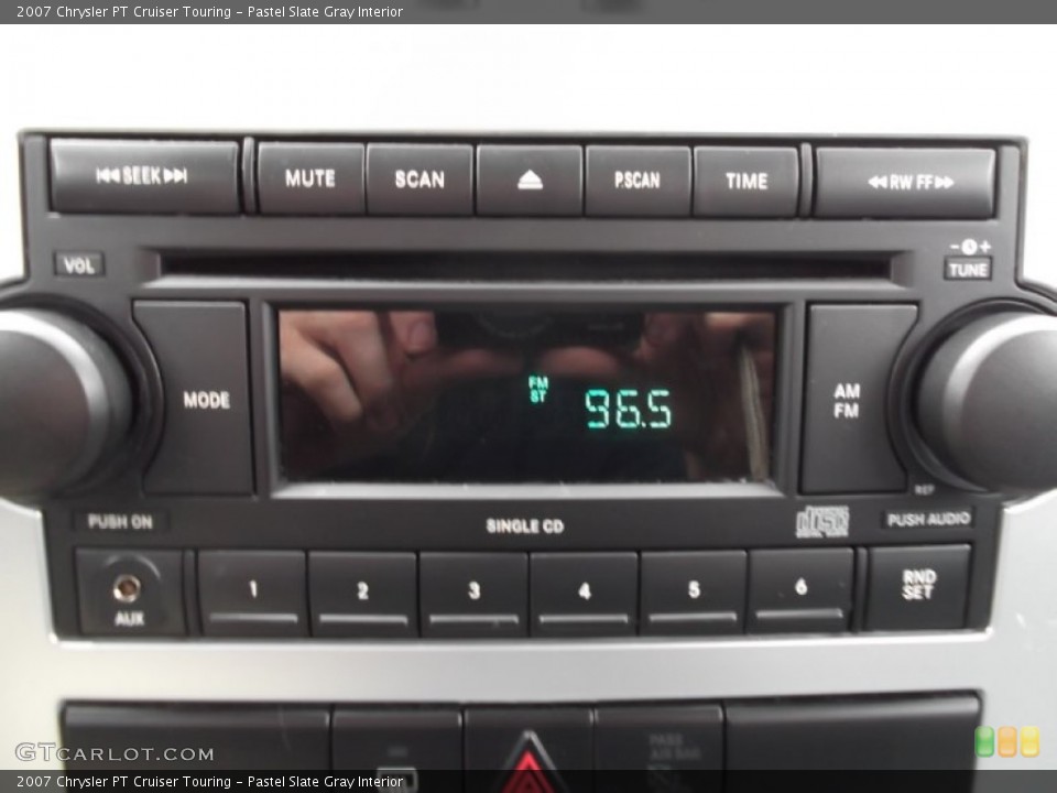Pastel Slate Gray Interior Audio System for the 2007 Chrysler PT Cruiser Touring #74928475
