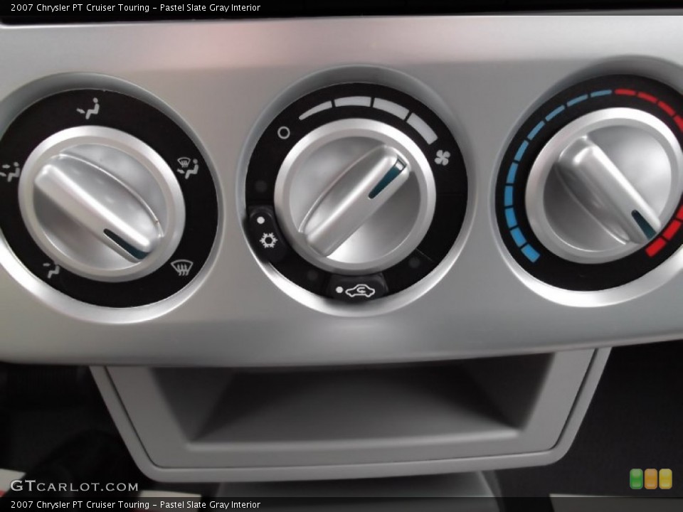 Pastel Slate Gray Interior Controls for the 2007 Chrysler PT Cruiser Touring #74928504