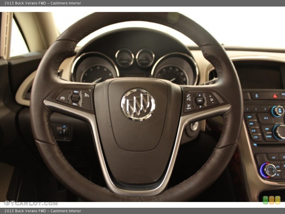 Cashmere Interior Steering Wheel for the 2013 Buick Verano FWD #74928635