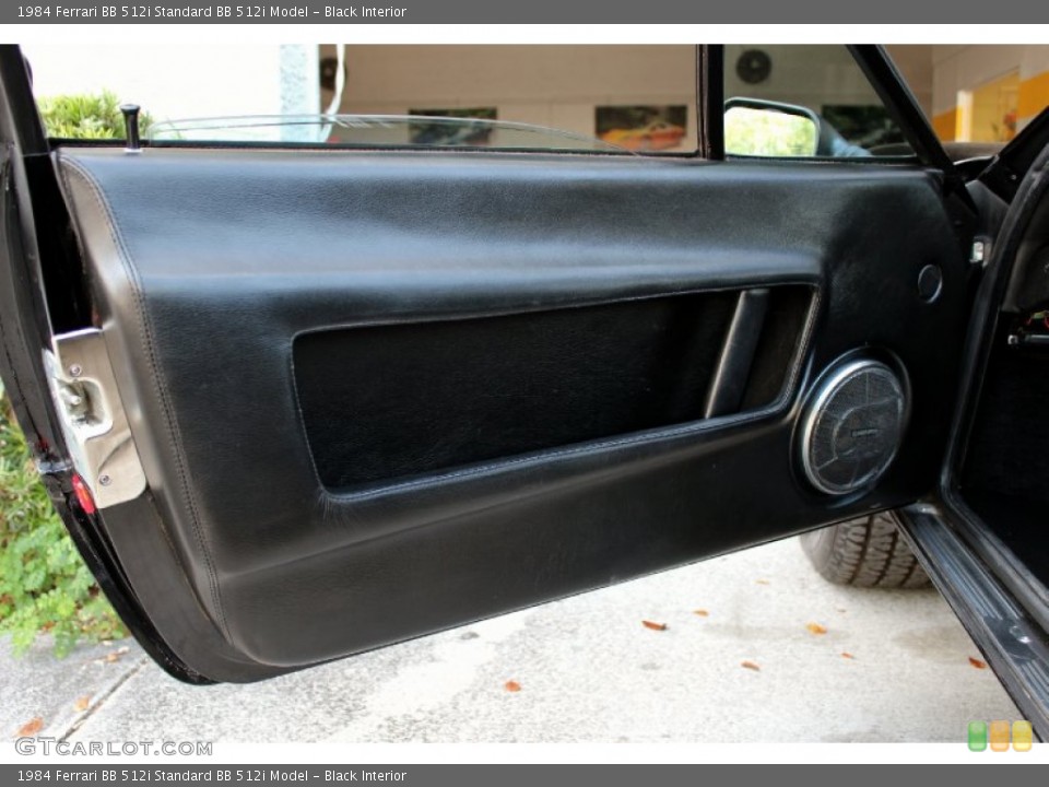 Black Interior Door Panel for the 1984 Ferrari BB 512i  #74929186