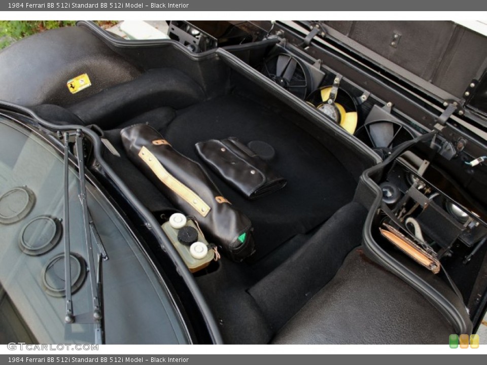 Black Interior Trunk for the 1984 Ferrari BB 512i  #74929224