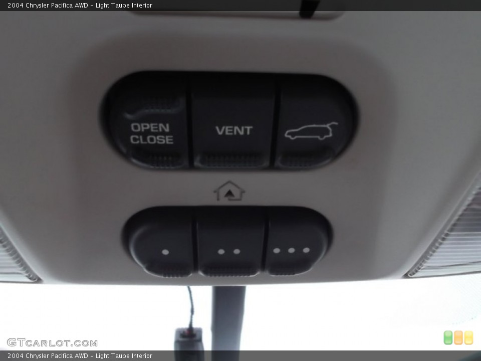Light Taupe Interior Controls for the 2004 Chrysler Pacifica AWD #74929268