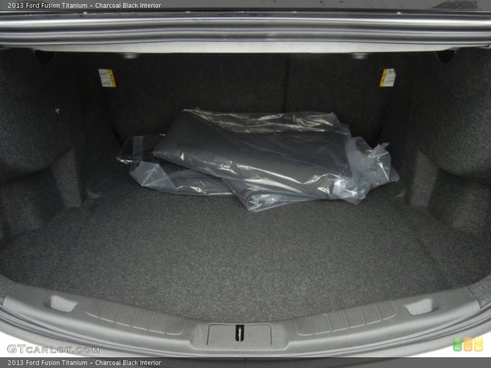 Charcoal Black Interior Trunk for the 2013 Ford Fusion Titanium #74932249