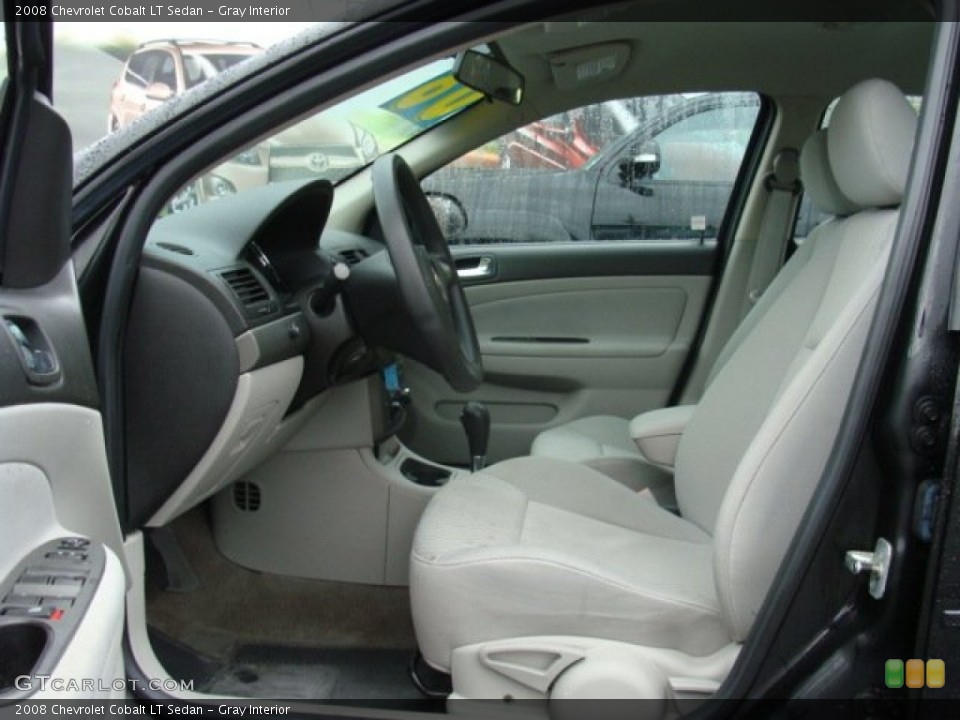 Gray Interior Photo for the 2008 Chevrolet Cobalt LT Sedan #74932599