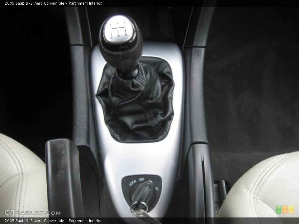 Parchment Interior Transmission for the 2005 Saab 9-3 Aero Convertible #74932804