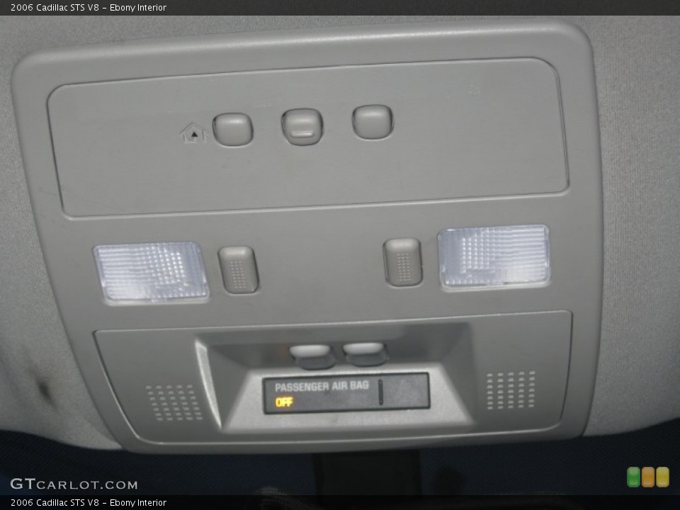 Ebony Interior Controls for the 2006 Cadillac STS V8 #74933326