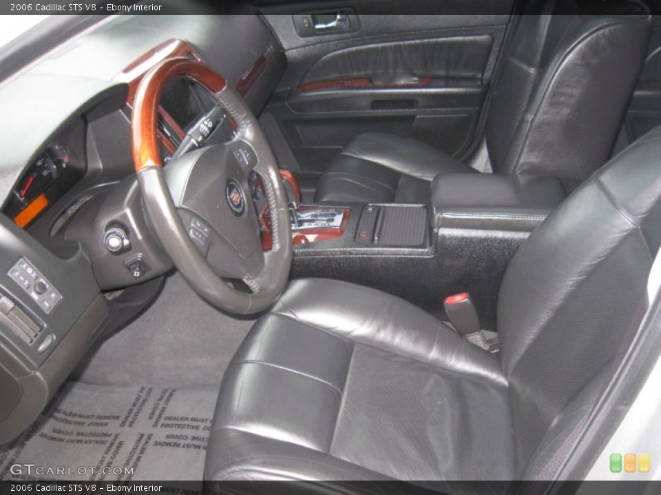 Ebony Interior Photo for the 2006 Cadillac STS V8 #74933350