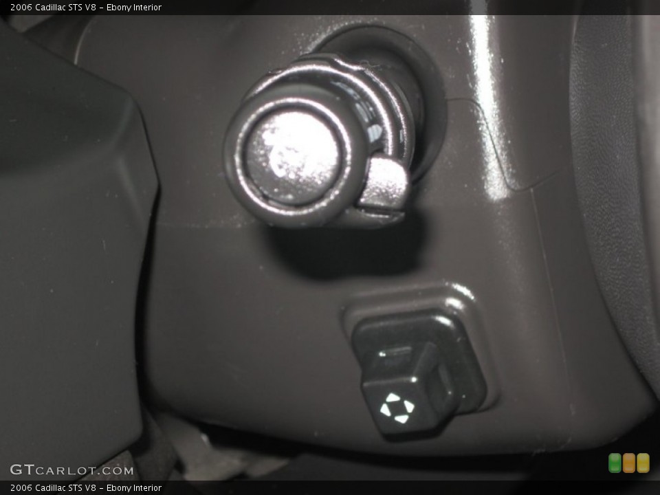 Ebony Interior Controls for the 2006 Cadillac STS V8 #74933407