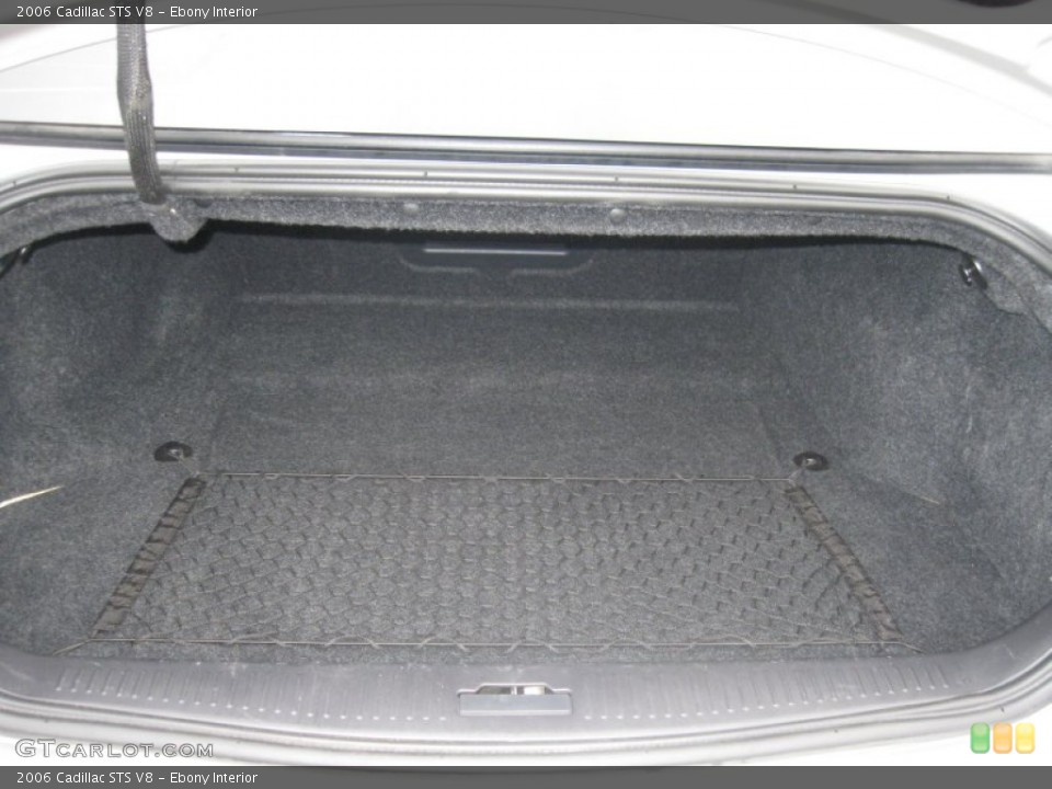 Ebony Interior Trunk for the 2006 Cadillac STS V8 #74933587