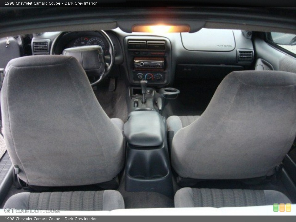 Dark Grey Interior Photo for the 1998 Chevrolet Camaro Coupe #74935800