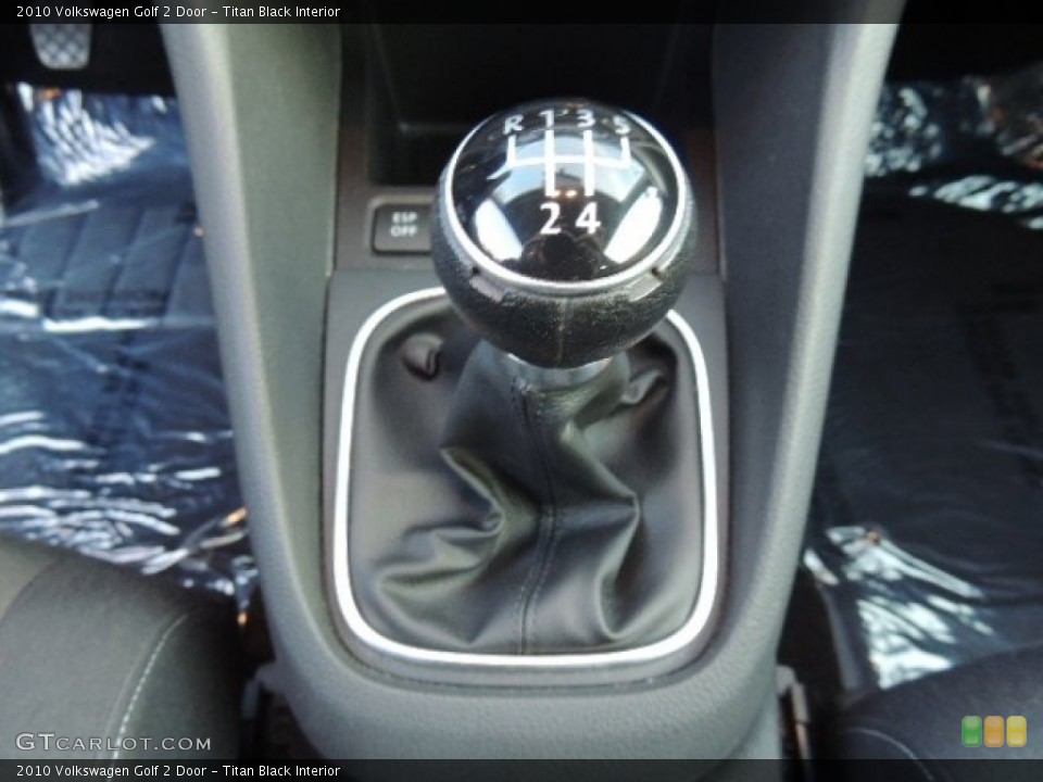 Titan Black Interior Transmission for the 2010 Volkswagen Golf 2 Door #74936129