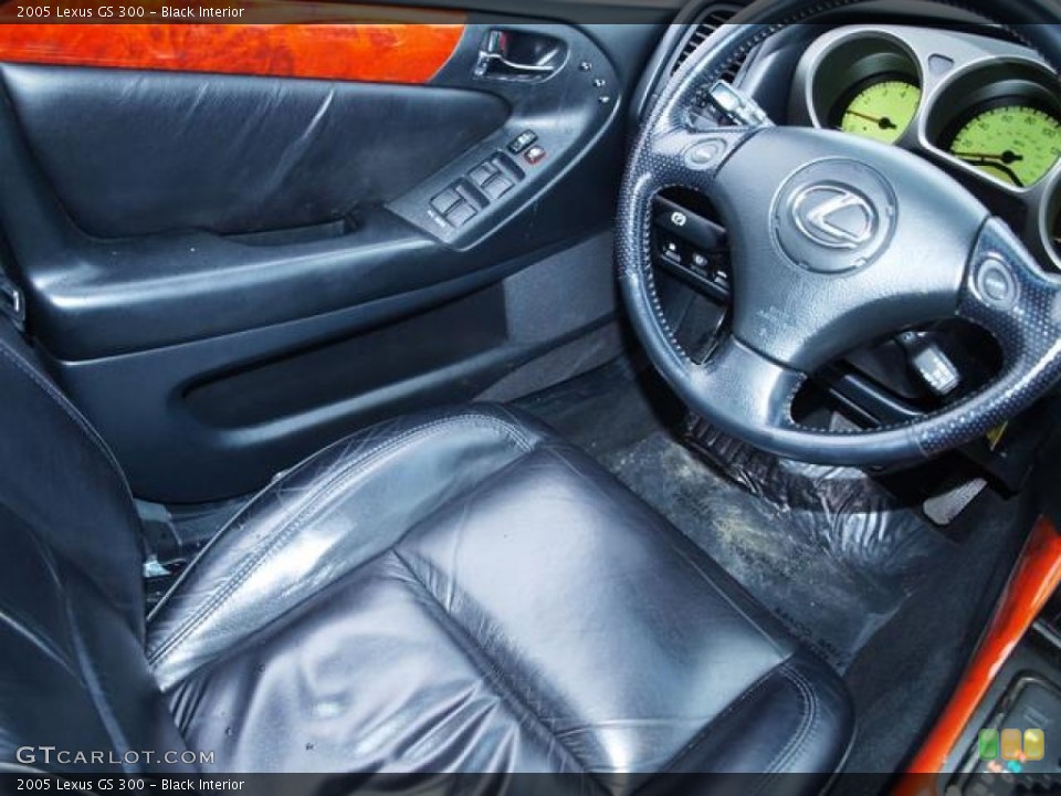 Black 2005 Lexus GS Interiors