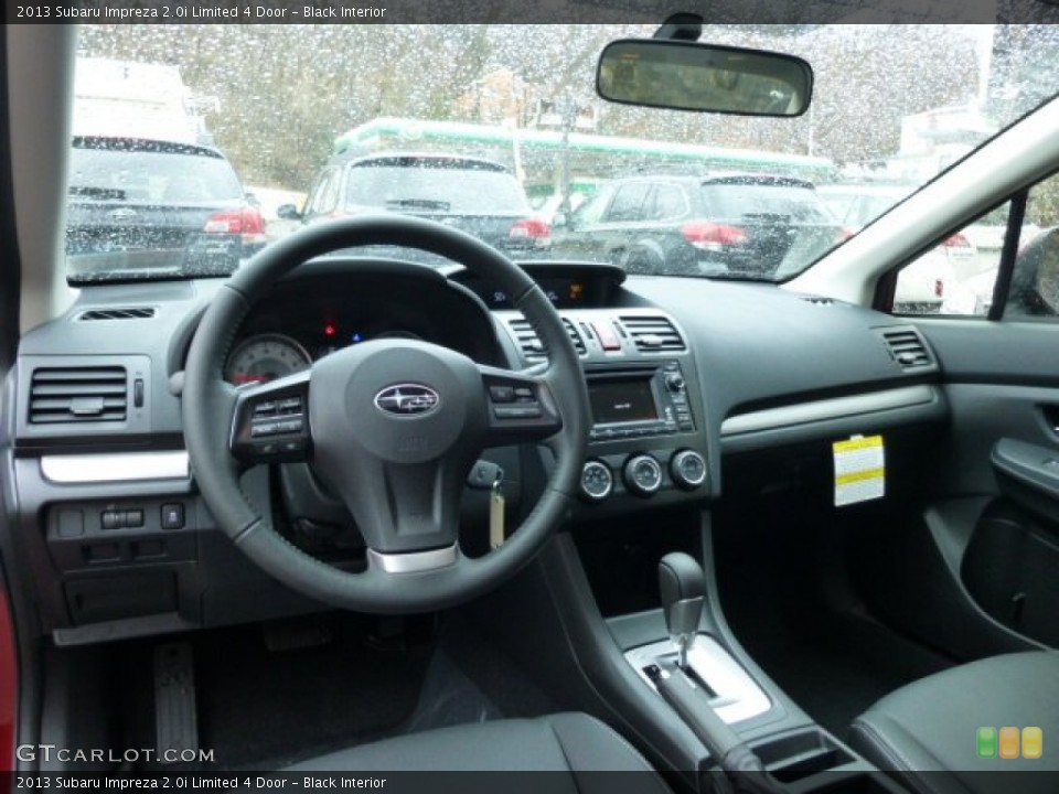 Black Interior Dashboard for the 2013 Subaru Impreza 2.0i Limited 4 Door #74941621