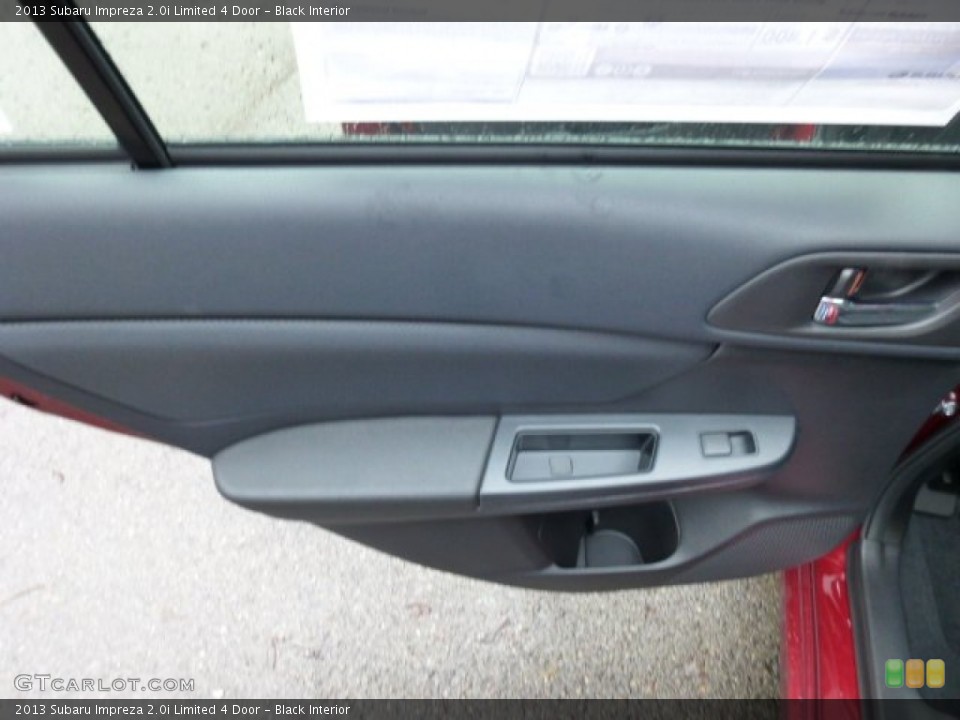 Black Interior Door Panel for the 2013 Subaru Impreza 2.0i Limited 4 Door #74941641