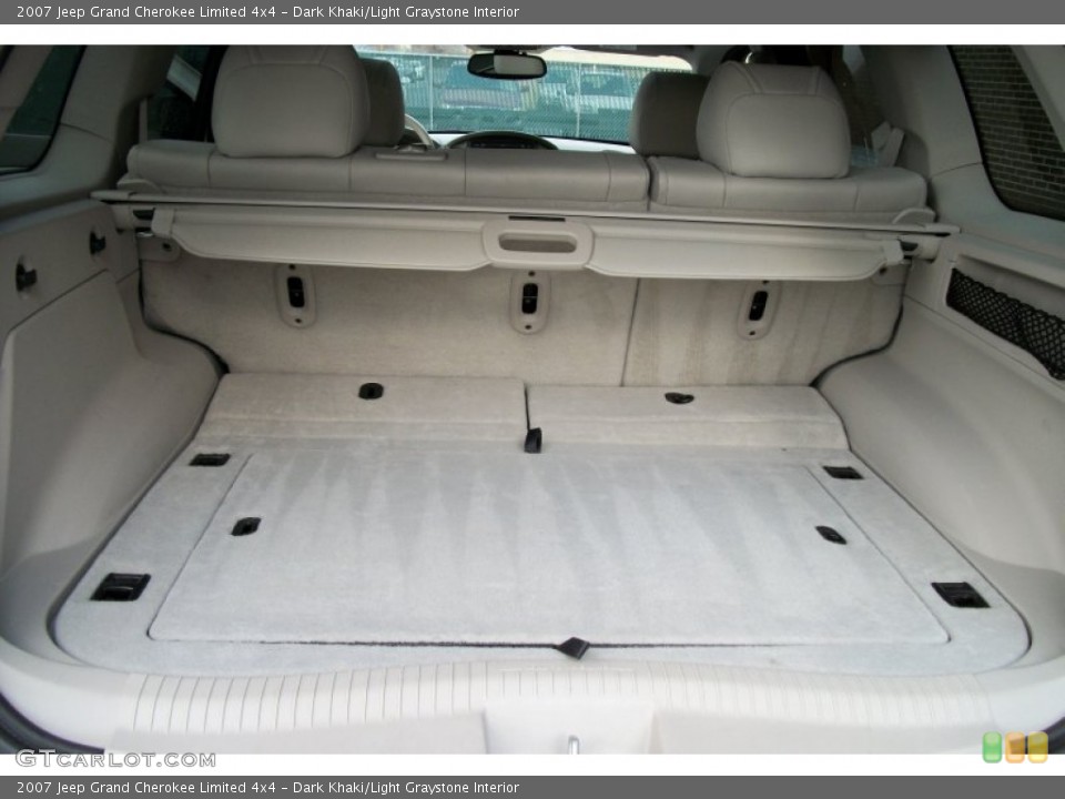 Dark Khaki/Light Graystone Interior Trunk for the 2007 Jeep Grand Cherokee Limited 4x4 #74946183