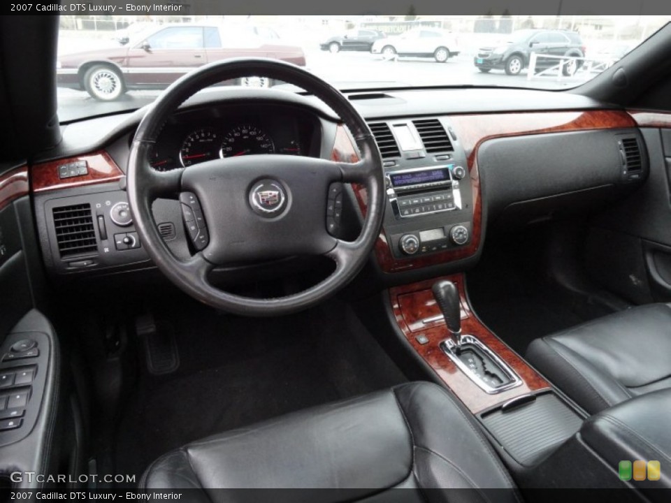 Ebony Interior Prime Interior for the 2007 Cadillac DTS Luxury #74946546