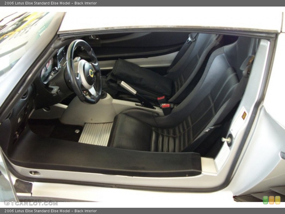 Black Interior Photo for the 2006 Lotus Elise  #74946775