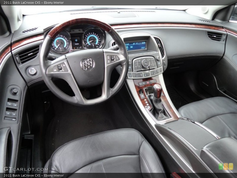 Ebony Interior Prime Interior for the 2011 Buick LaCrosse CXS #74947060