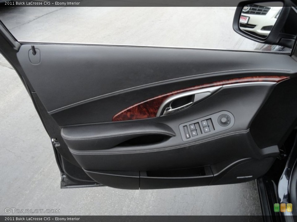 Ebony Interior Door Panel for the 2011 Buick LaCrosse CXS #74947186