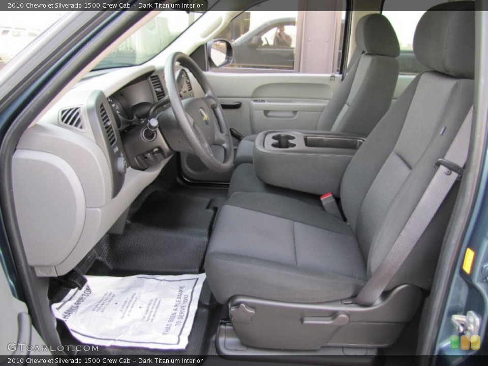 Dark Titanium Interior Photo for the 2010 Chevrolet Silverado 1500 Crew Cab #74948676