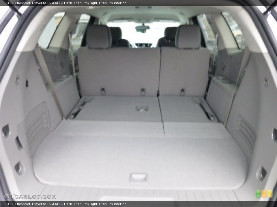 Dark Titanium/Light Titanium Interior Trunk for the 2013 Chevrolet Traverse LS AWD #74952958