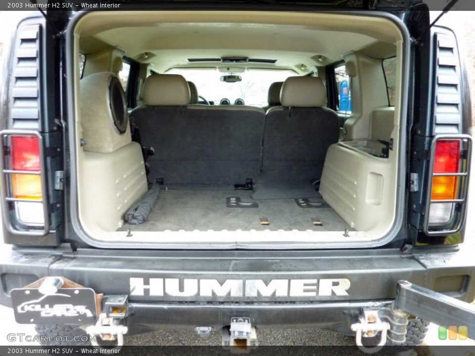 Wheat Interior Trunk for the 2003 Hummer H2 SUV #74953441