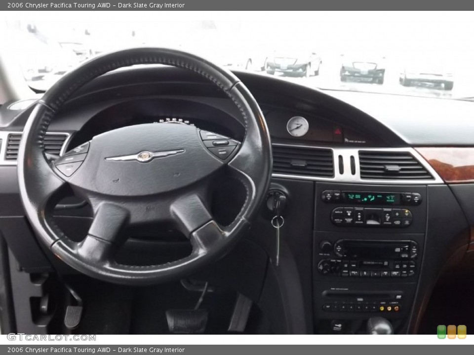 Dark Slate Gray Interior Dashboard for the 2006 Chrysler Pacifica Touring AWD #74956333