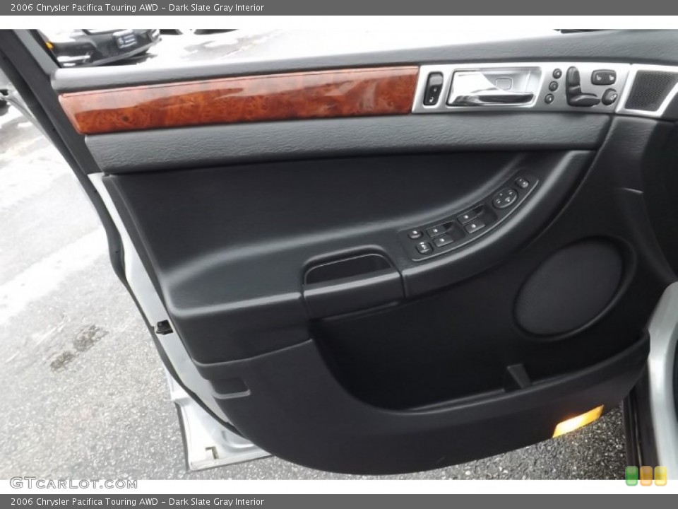 Dark Slate Gray Interior Door Panel for the 2006 Chrysler Pacifica Touring AWD #74956498