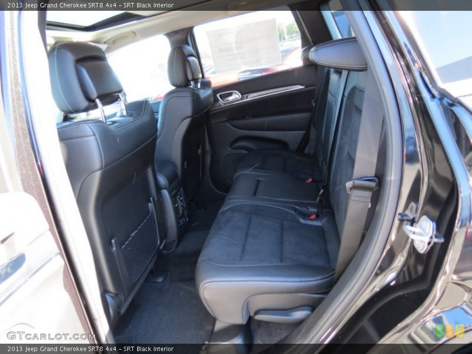 SRT Black Interior Rear Seat for the 2013 Jeep Grand Cherokee SRT8 4x4 #74956751
