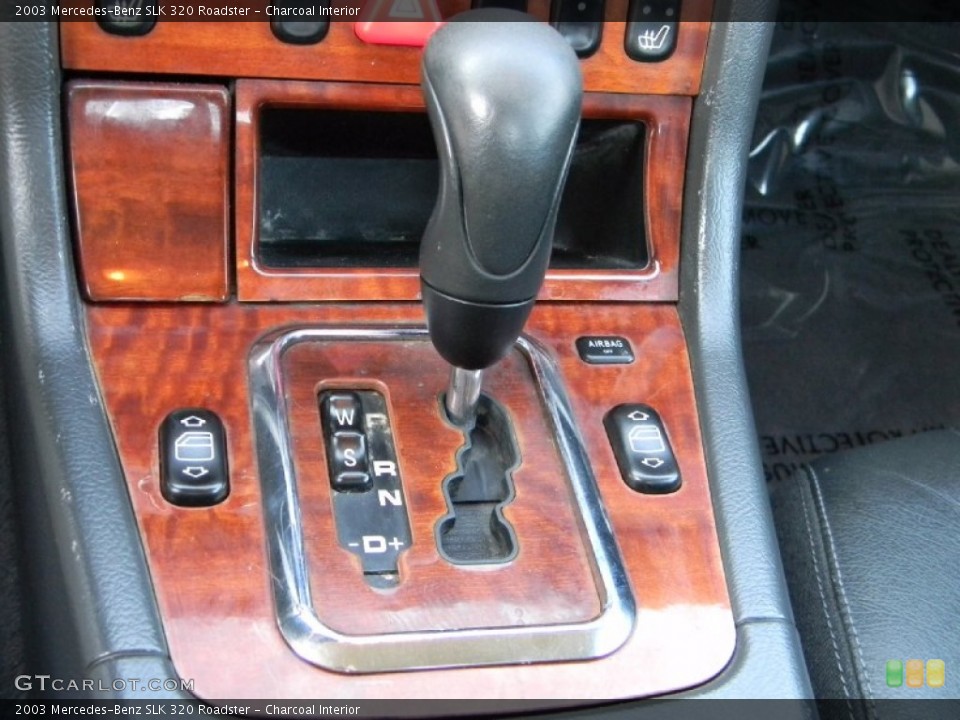 Charcoal Interior Transmission for the 2003 Mercedes-Benz SLK 320 Roadster #74958379