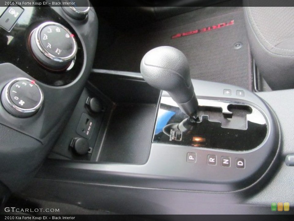 Black Interior Transmission for the 2010 Kia Forte Koup EX #74958394