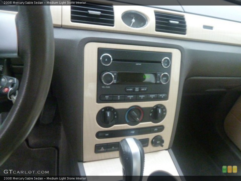Medium Light Stone Interior Controls for the 2008 Mercury Sable Sedan #74958832
