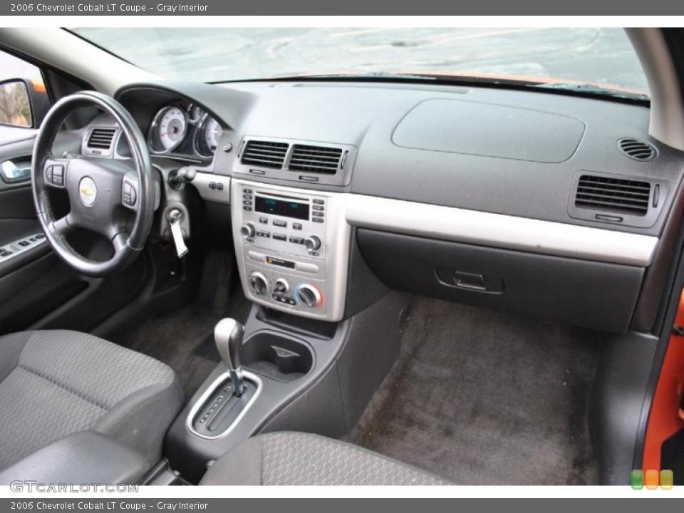 Gray Interior Dashboard for the 2006 Chevrolet Cobalt LT Coupe #74962435