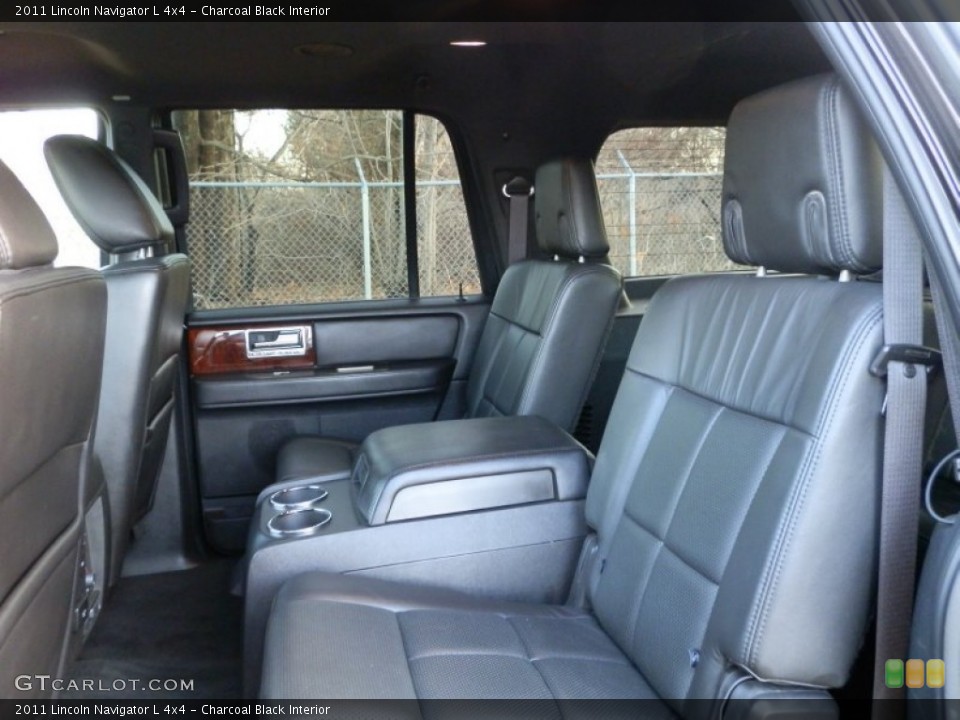 Charcoal Black Interior Rear Seat for the 2011 Lincoln Navigator L 4x4 #74964087