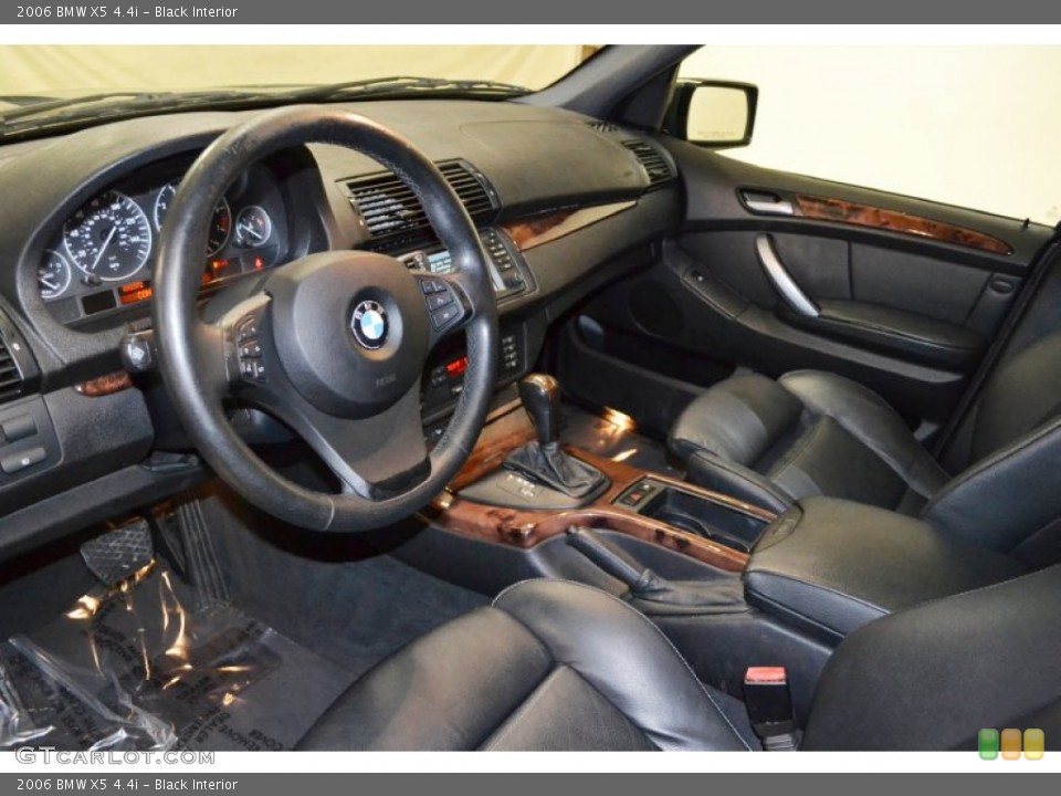 Black Interior Prime Interior for the 2006 BMW X5 4.4i #74964979