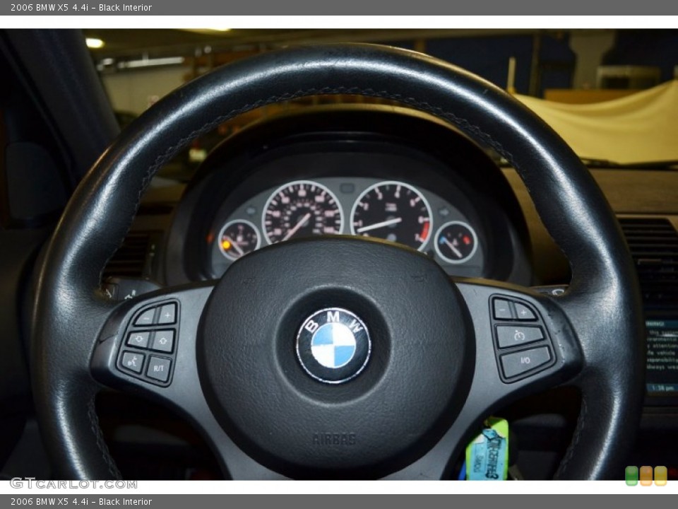 Black Interior Steering Wheel for the 2006 BMW X5 4.4i #74965135
