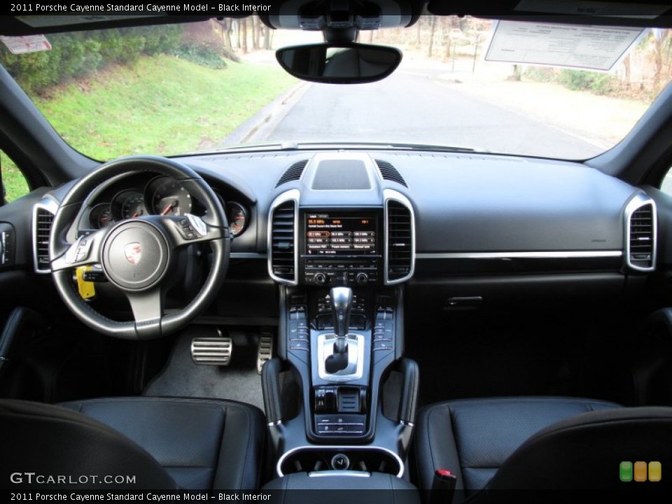 Black Interior Dashboard for the 2011 Porsche Cayenne  #74967547