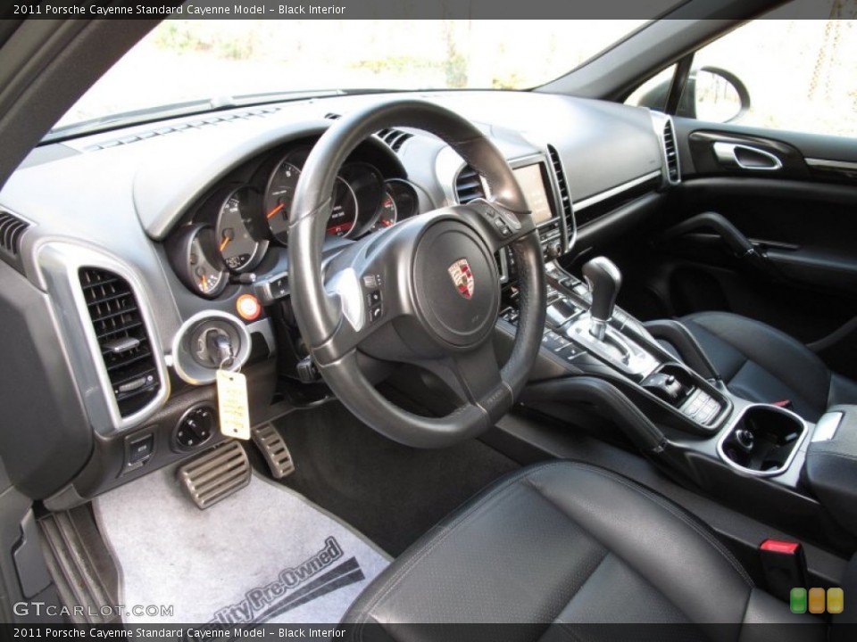 Black Interior Prime Interior for the 2011 Porsche Cayenne  #74967697