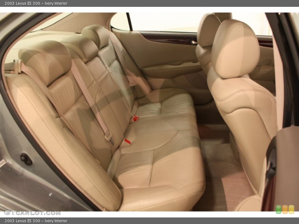 Ivory Interior Rear Seat for the 2003 Lexus ES 300 #74968792