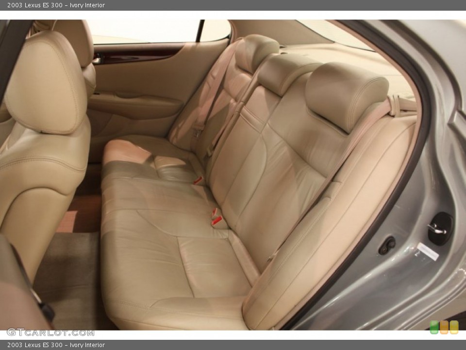 Ivory Interior Rear Seat for the 2003 Lexus ES 300 #74968809