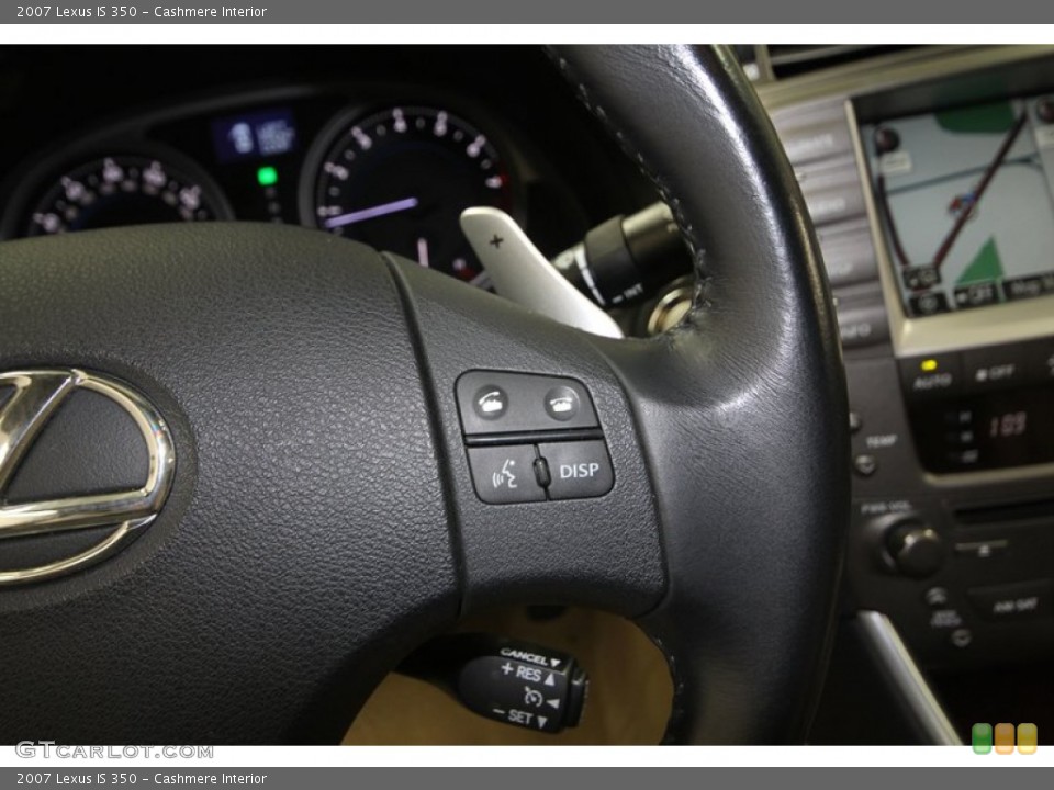 Cashmere Interior Controls for the 2007 Lexus IS 350 #74968861