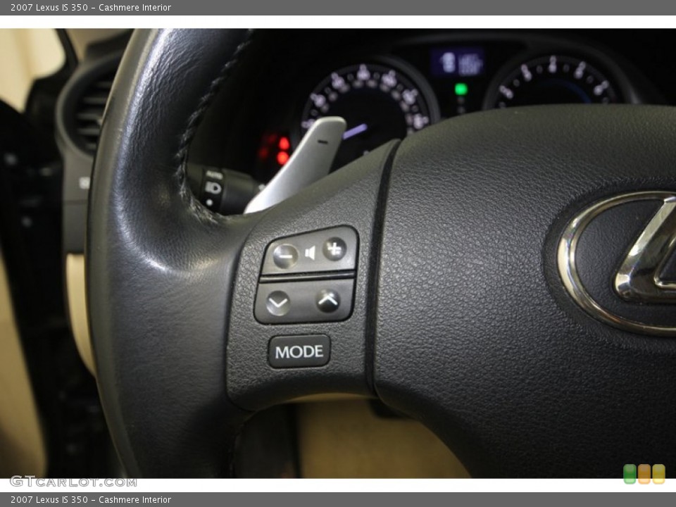 Cashmere Interior Controls for the 2007 Lexus IS 350 #74968873