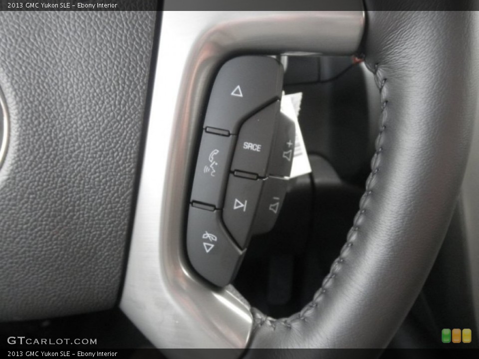 Ebony Interior Controls for the 2013 GMC Yukon SLE #74969974