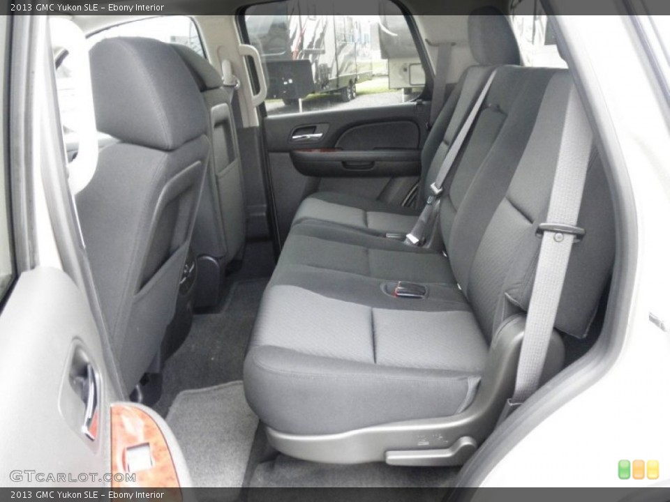 Ebony Interior Rear Seat for the 2013 GMC Yukon SLE #74970032
