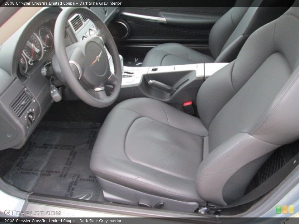 Dark Slate Gray Interior Photo for the 2008 Chrysler Crossfire Limited Coupe #74974953